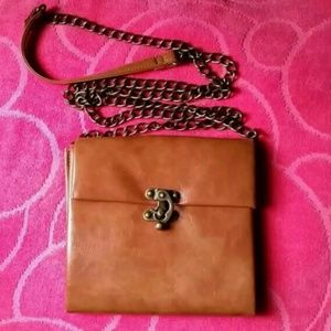 Steve Madden Cognac brown crossbody/purse